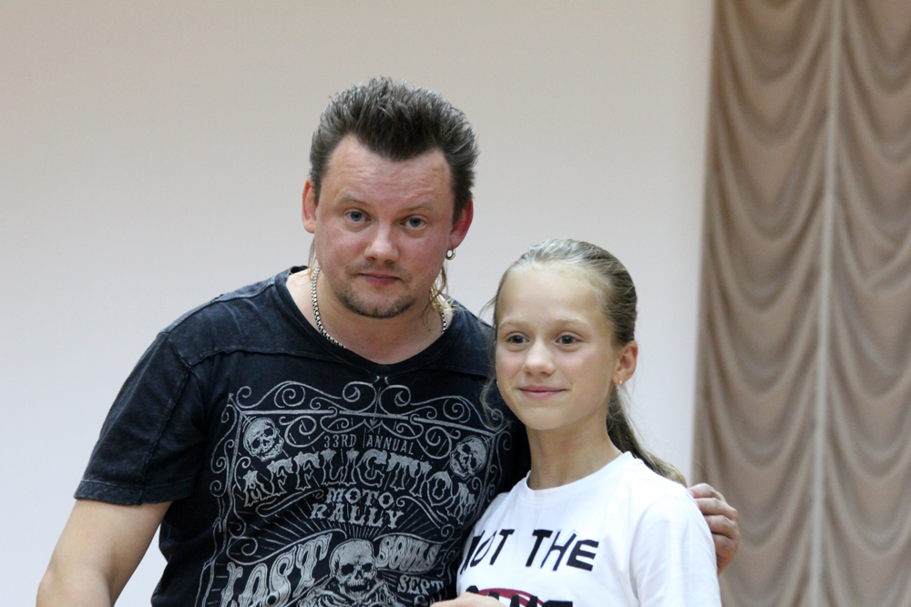 Андрей Князев в детском рок-лагере «Мыс Рока»