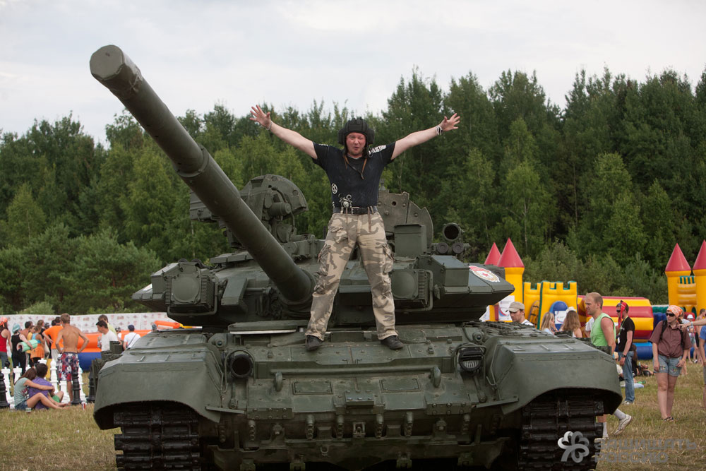Князь в проекте «Защищать Россию» на фестивале «НАШЕСТВИЕ»